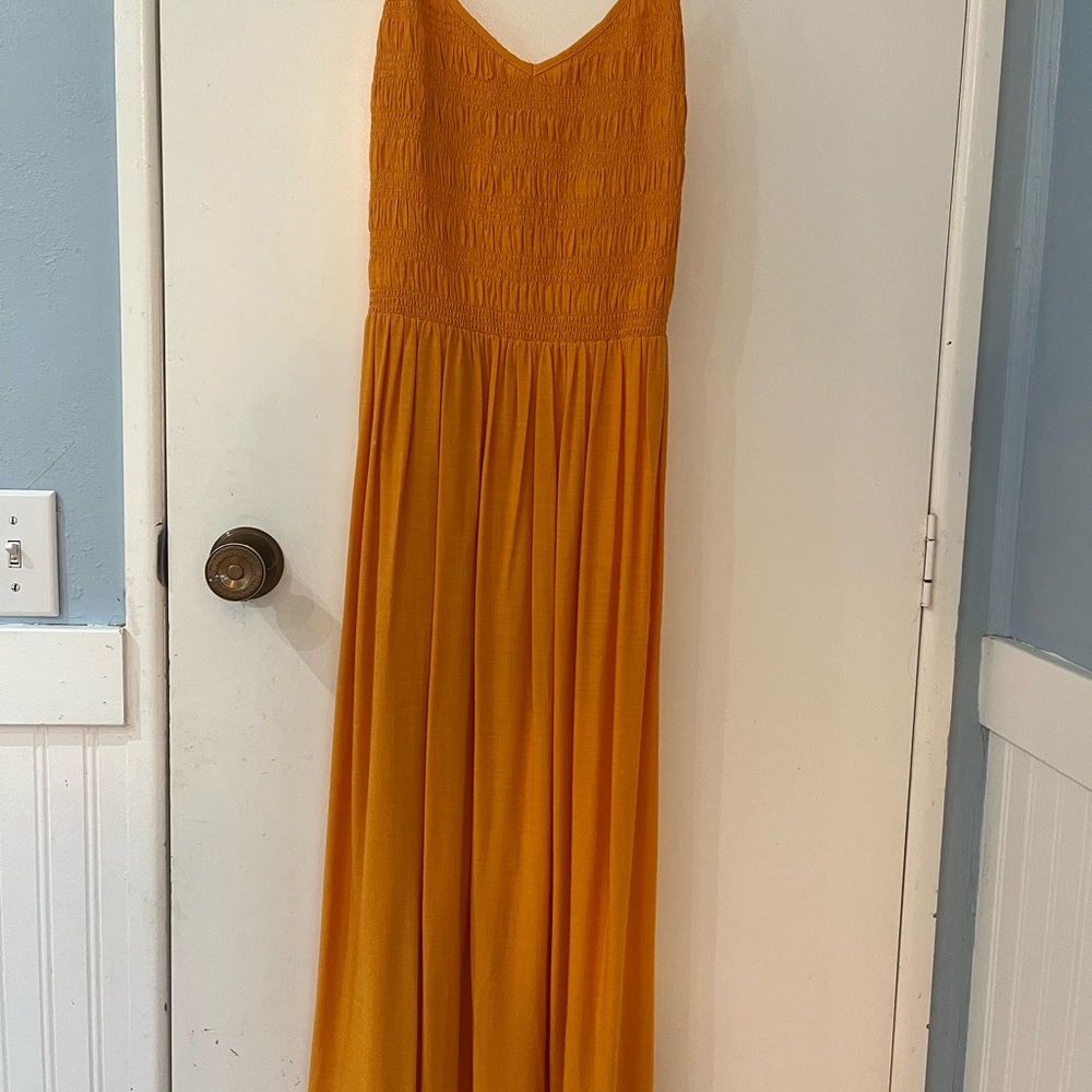 Yellow maxi, perfect for Easter or trying to brighten yourself up.